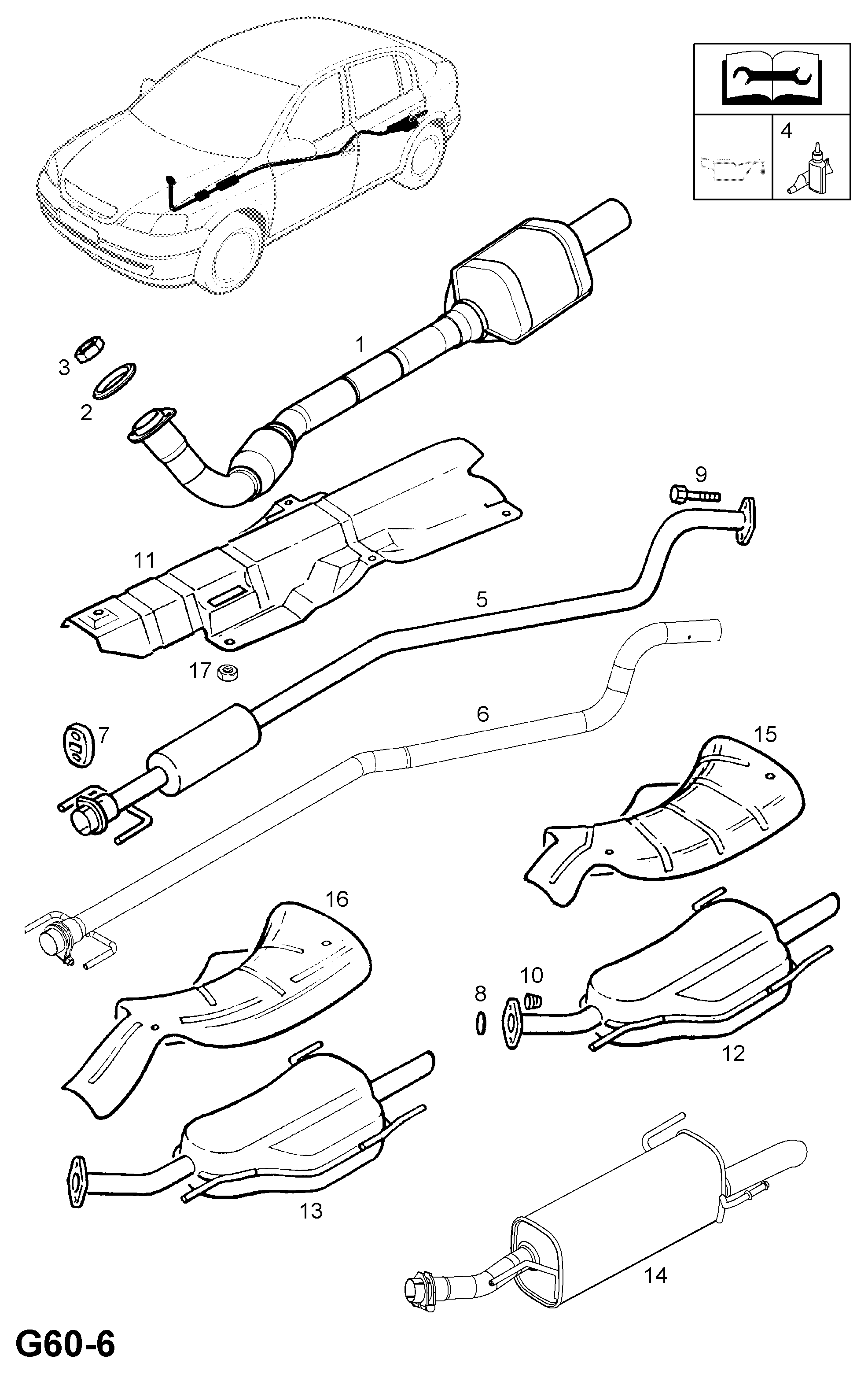 Opel 854956 - Inel etansare, galerie evacuare aaoparts.ro