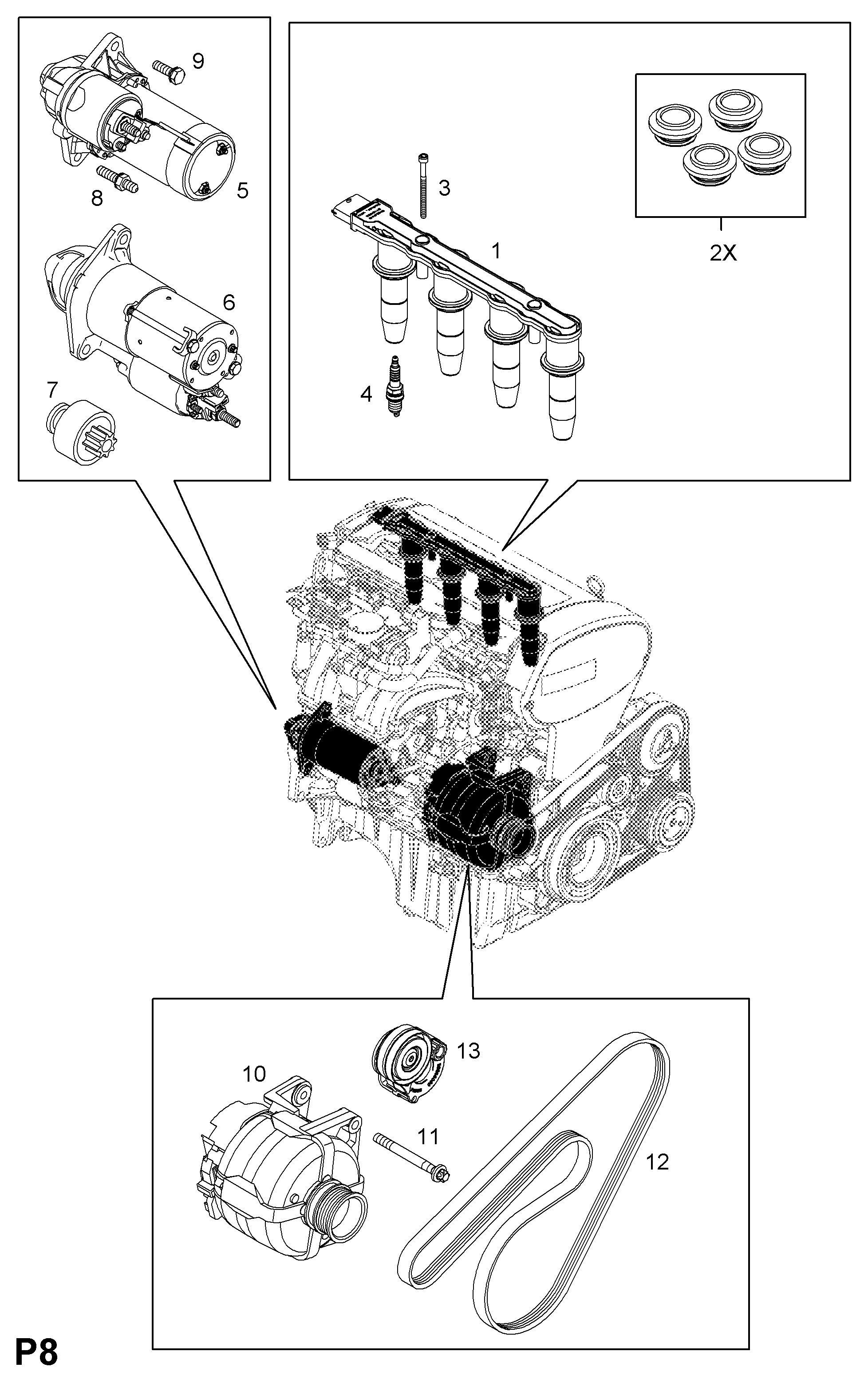 PSA 62 04 123 - Generator / Alternator aaoparts.ro