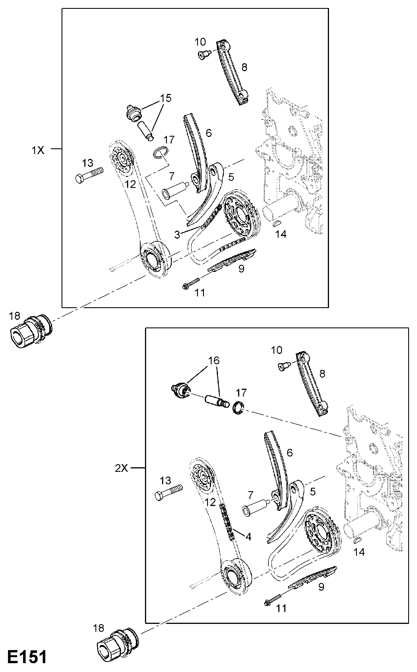 Opel 6 36 392 - Intinzator,lant distributie aaoparts.ro