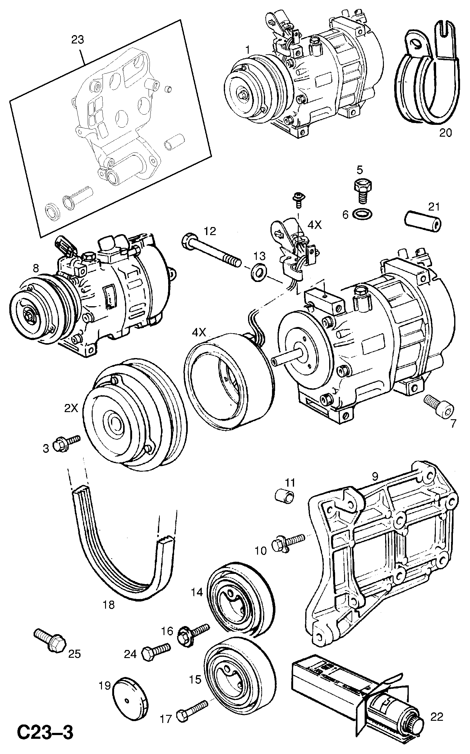 Mitsubishi 1854722 - Curea transmisie cu caneluri aaoparts.ro