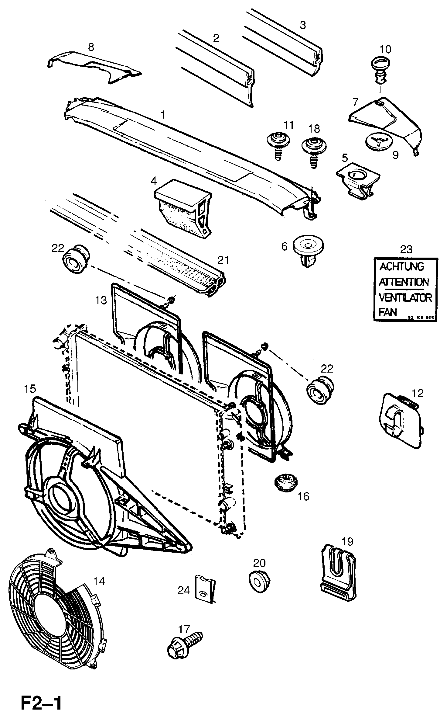 Scania 2035612 - Ventilator, radiator aaoparts.ro