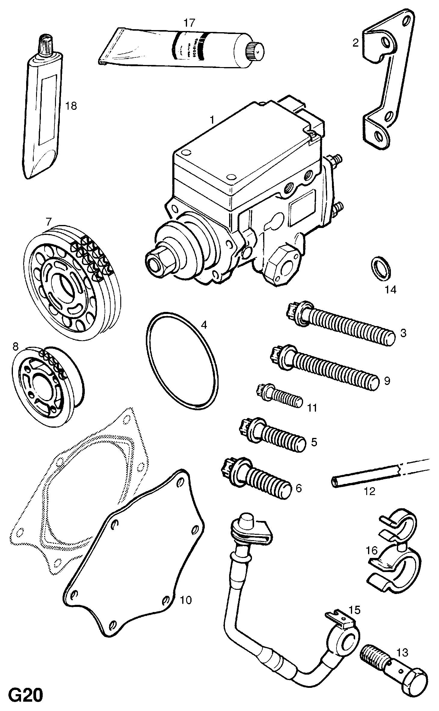 Opel 8 20 452 - Furtun combustibil aaoparts.ro