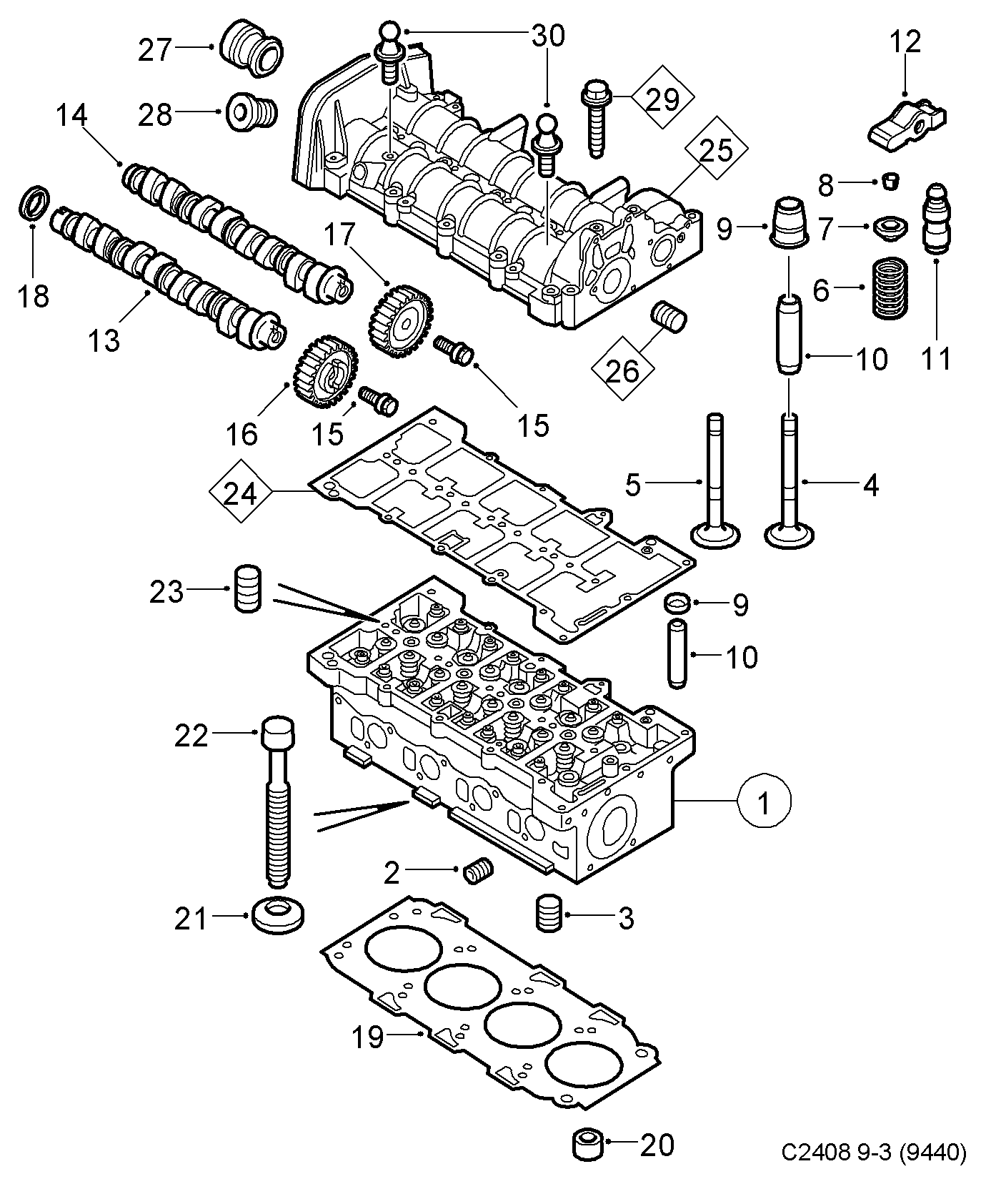 FIAT 93177316 - Culbutor supapa aaoparts.ro