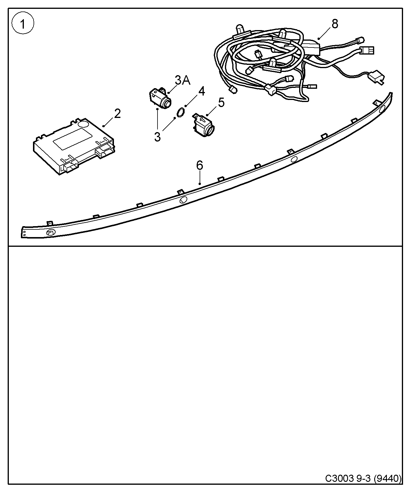 GM 12787793 - Sensor, ajutor parcare aaoparts.ro
