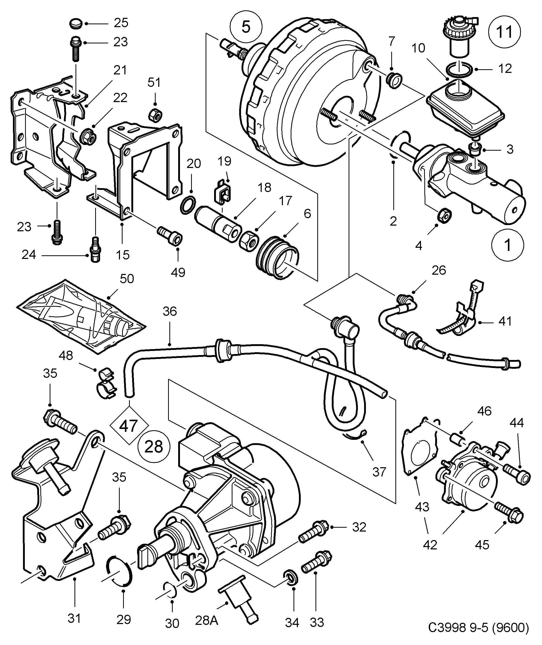 Opel 93179221 - Pompa vacuum,sistem de franare aaoparts.ro