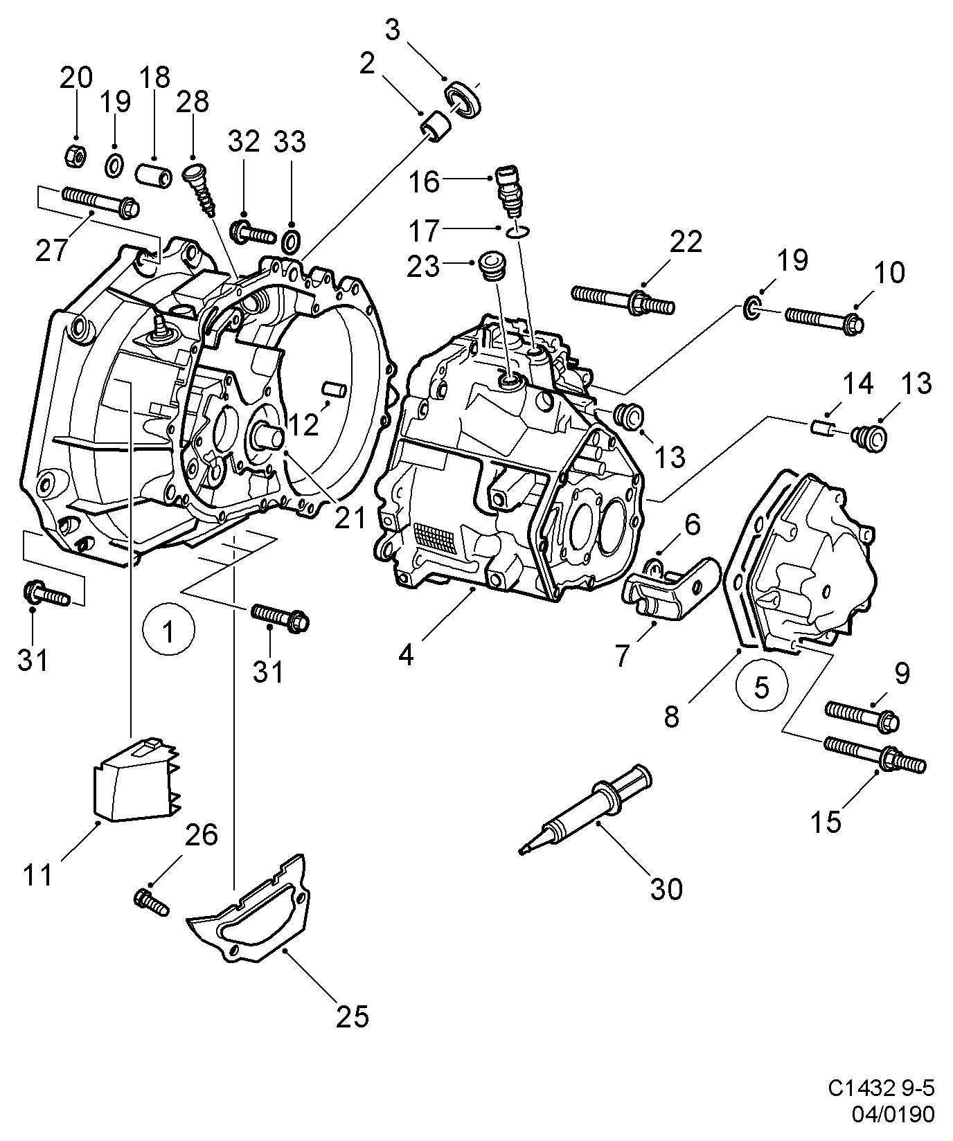 GROB 8744047 - Transmission housing aaoparts.ro