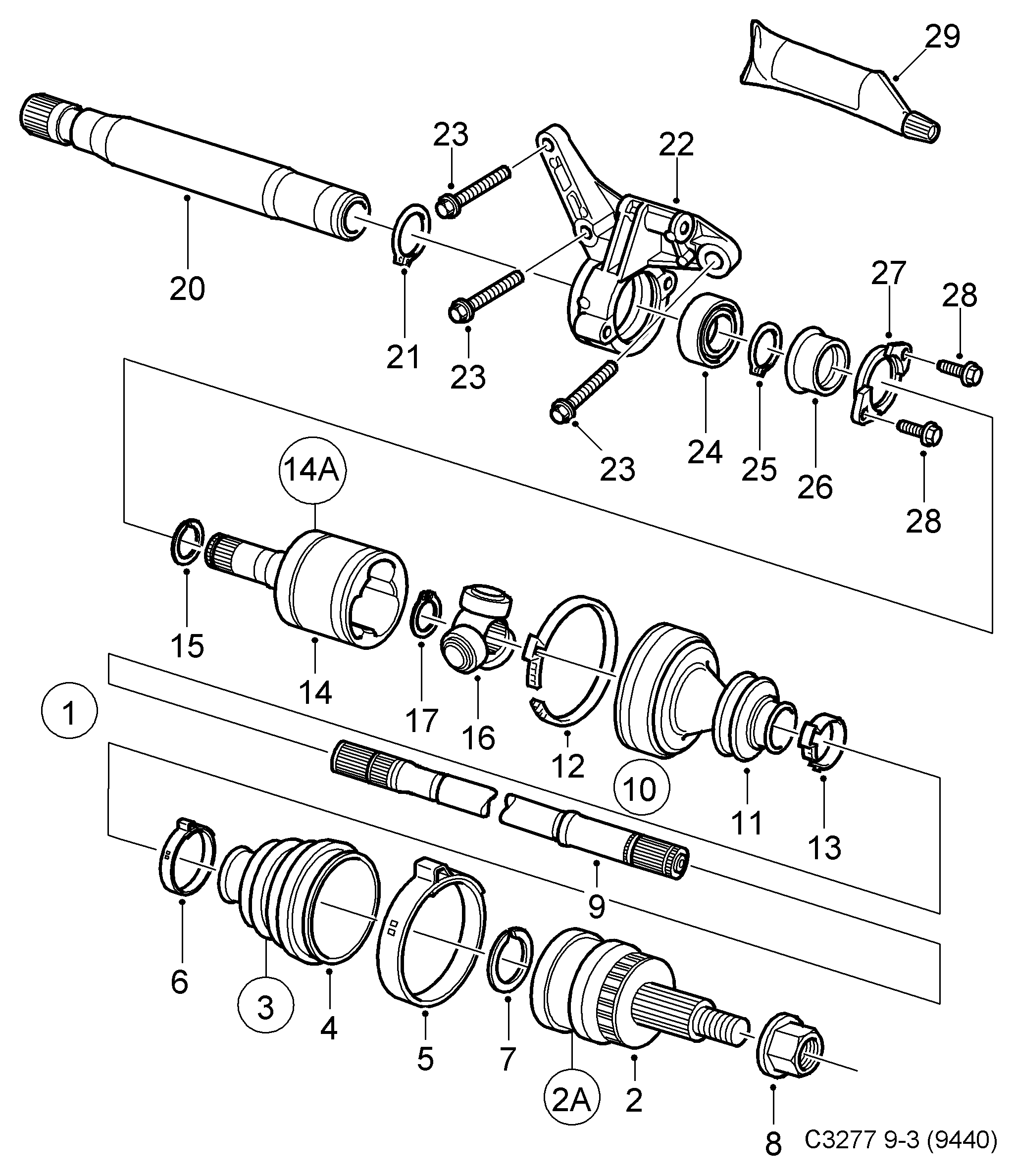 Opel 93186951 - Burduf cauciuc, articulatie planetara aaoparts.ro