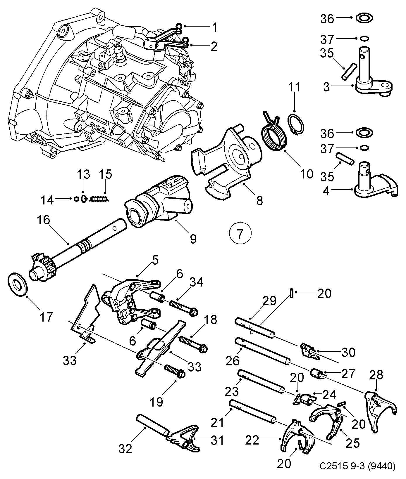 PEUGEOT 55353237 - Starter aaoparts.ro