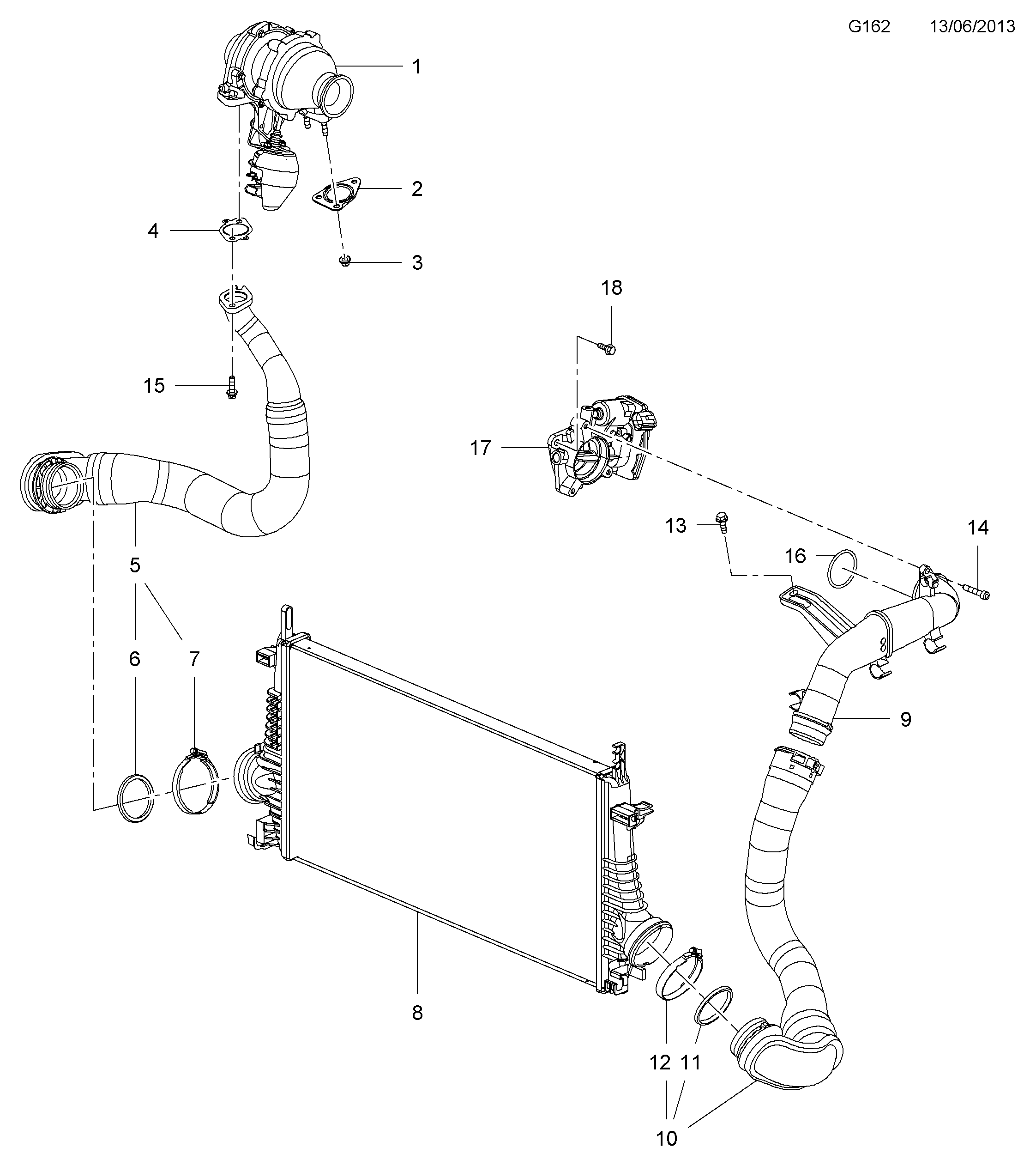 Opel 95519811 - Compresor,sistem de supraalimentare aaoparts.ro