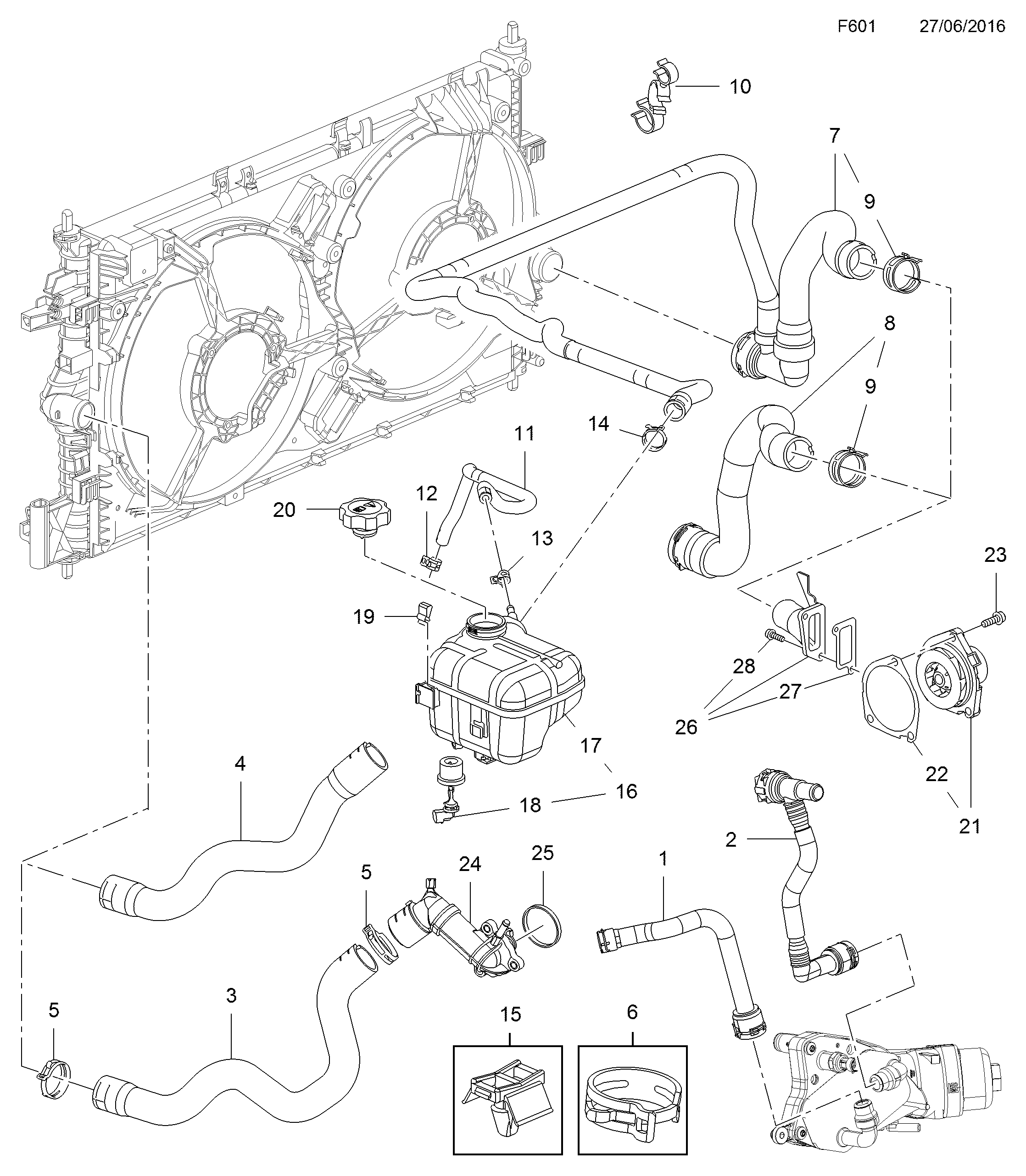 PSA 5650383 - Furtun radiator aaoparts.ro
