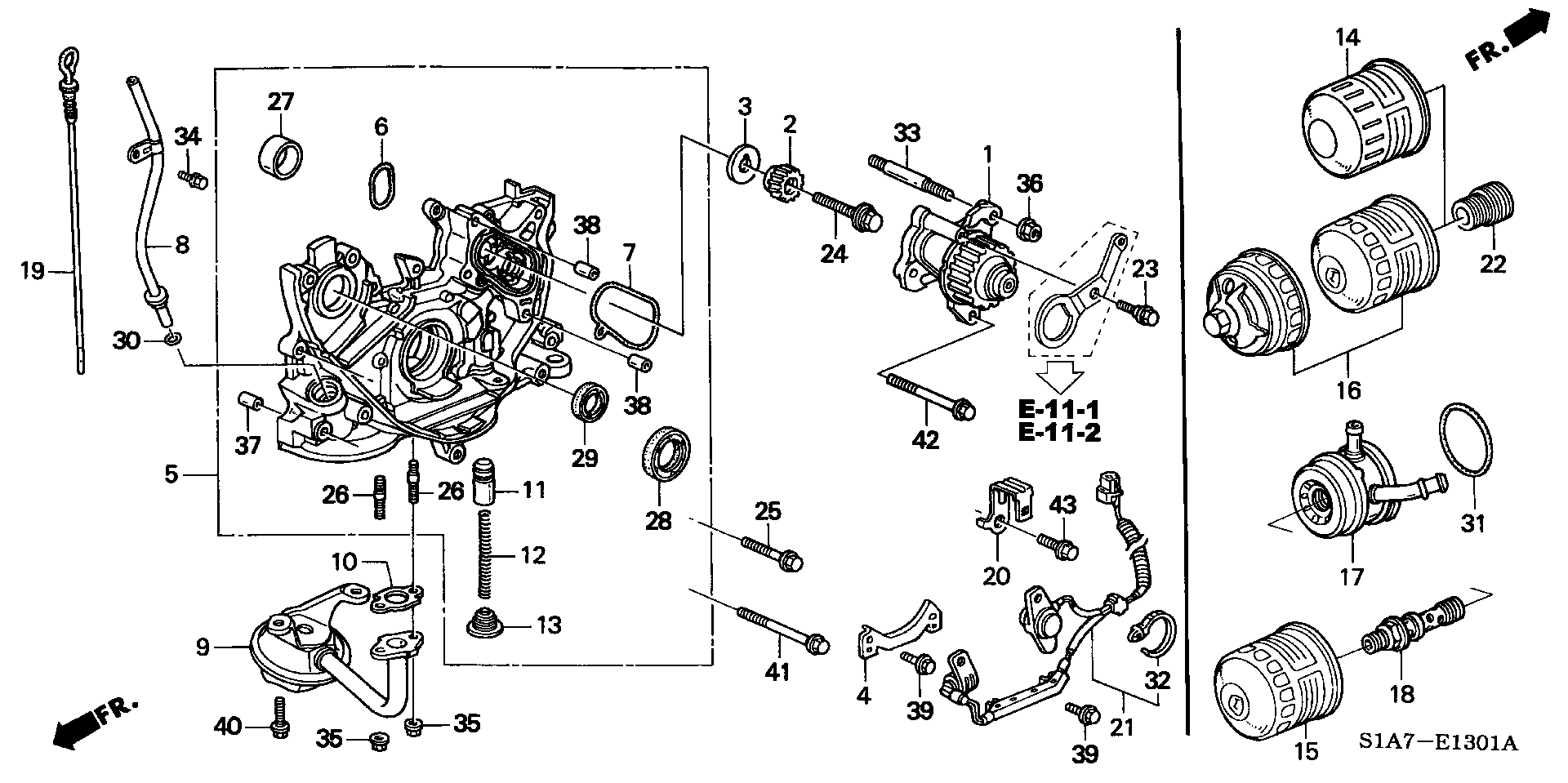 Honda 91233-PDA-E00 - Simering, arbore cotit aaoparts.ro