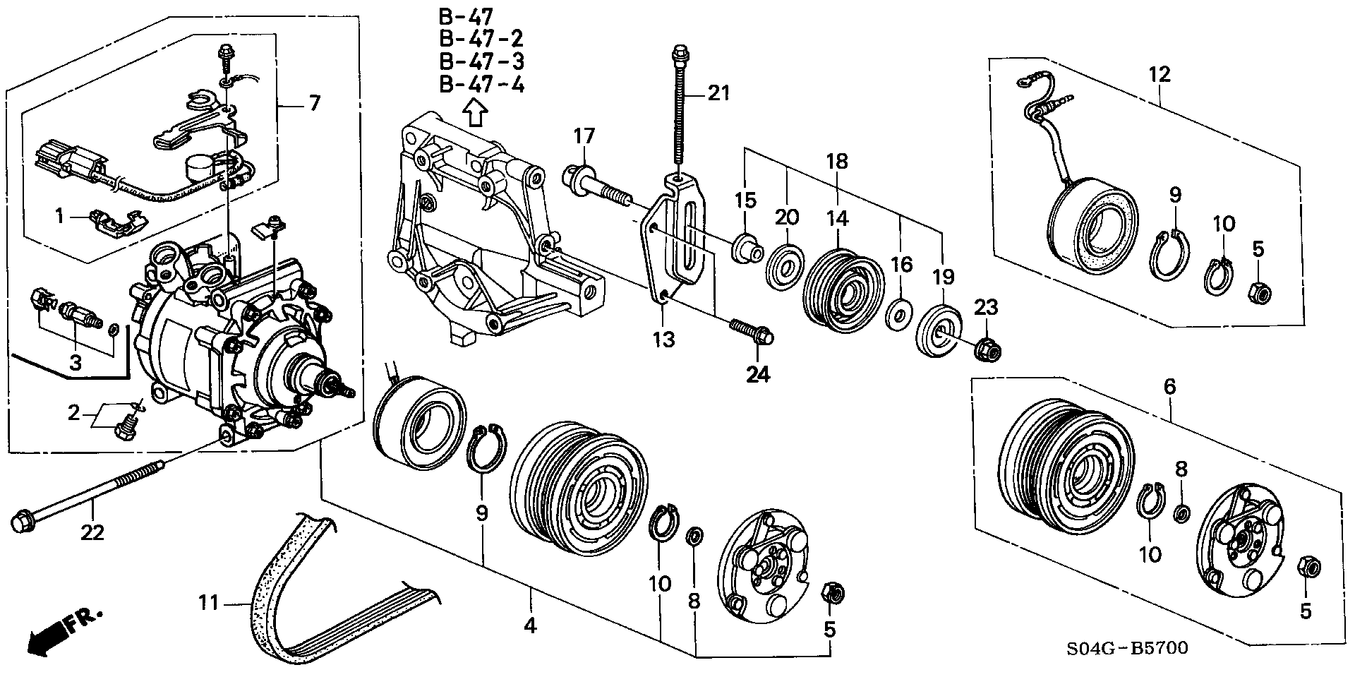 Honda 38920-P2A-003 - Curea transmisie cu caneluri aaoparts.ro