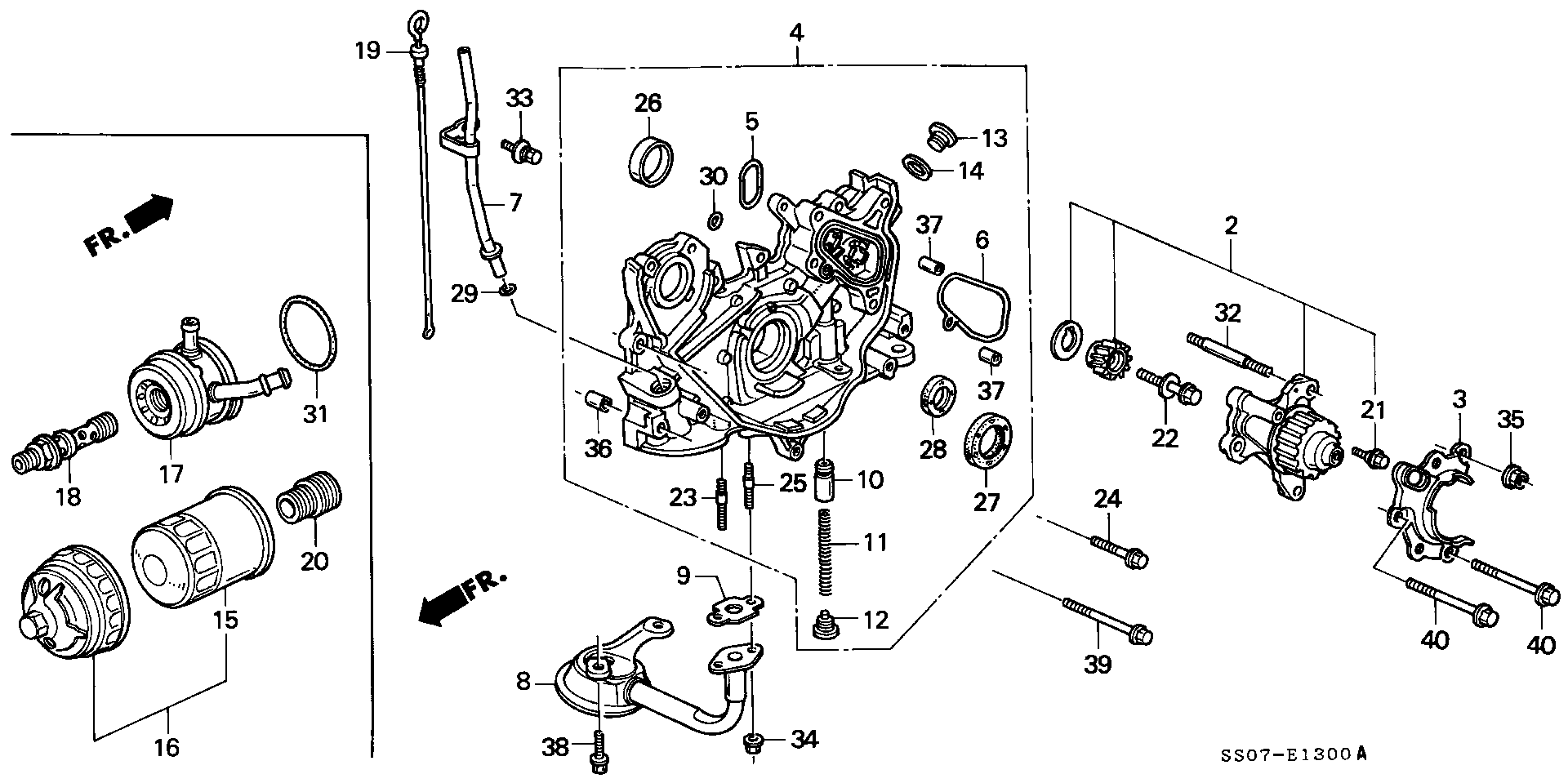 Honda 91212-PT0-003 - Simering, ax cu came aaoparts.ro