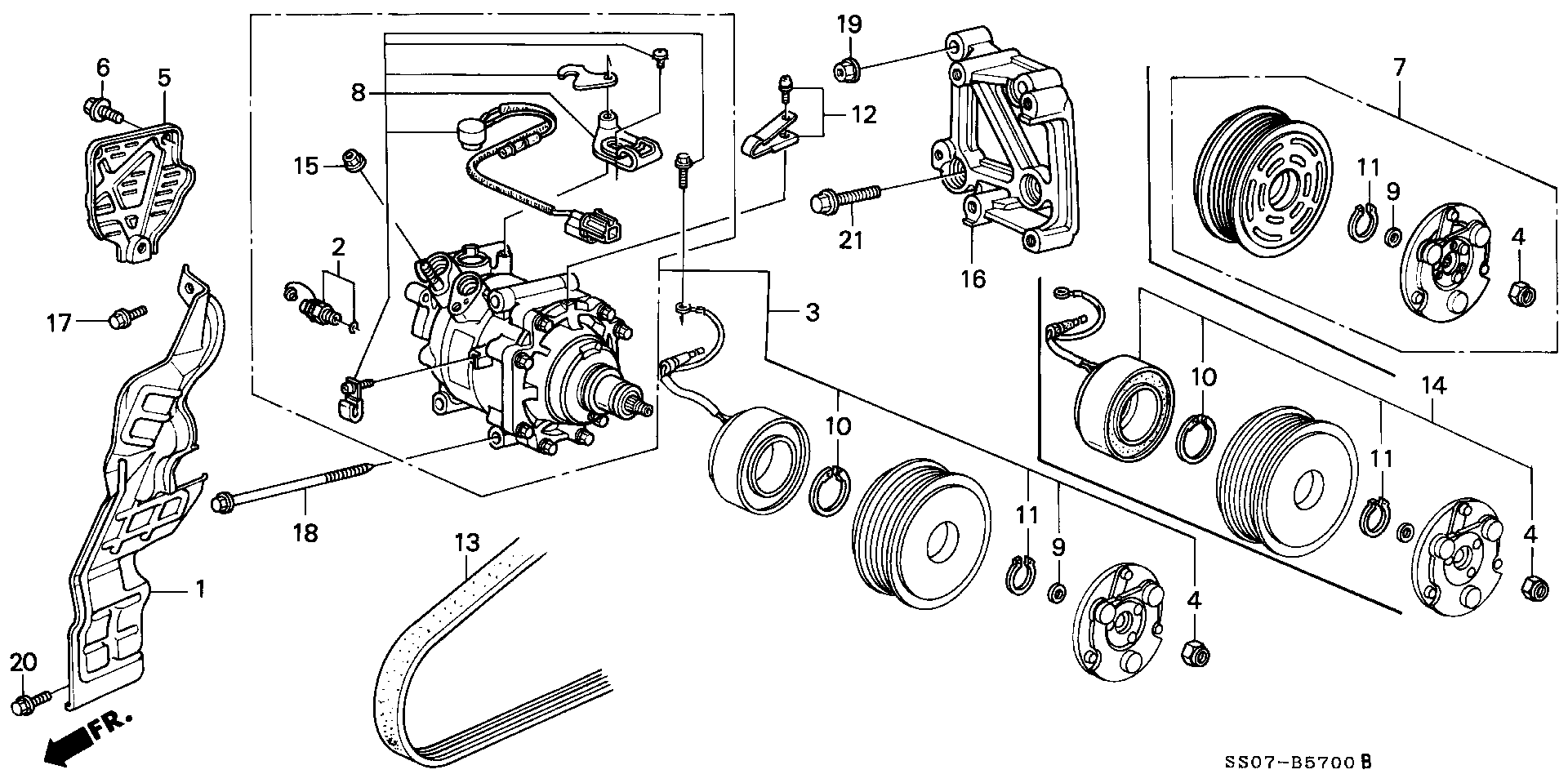 BOSCH 1 987 946 023 - Curea transmisie cu caneluri aaoparts.ro
