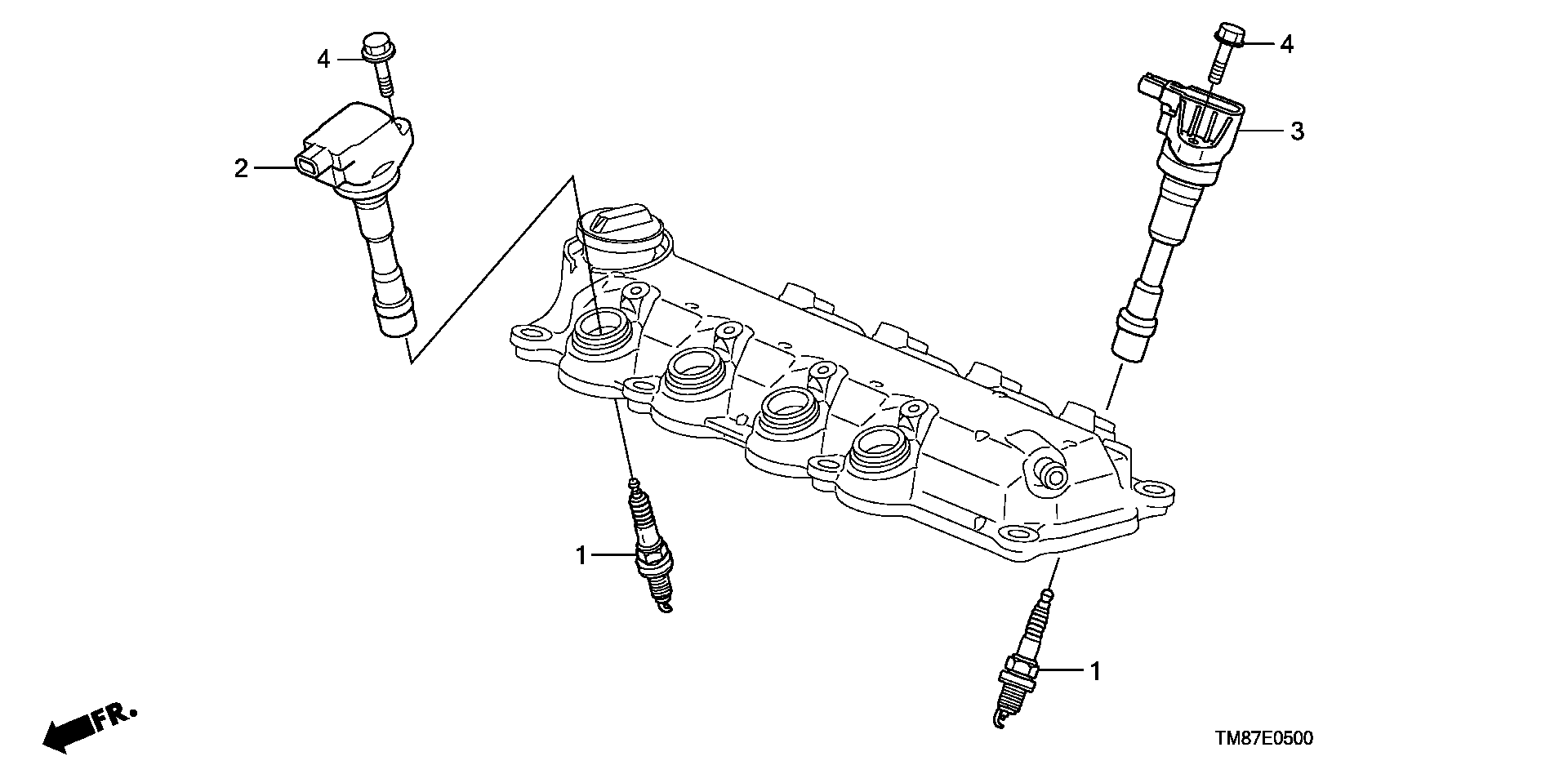 Honda 12290-RBJ-003 - Bujii aaoparts.ro