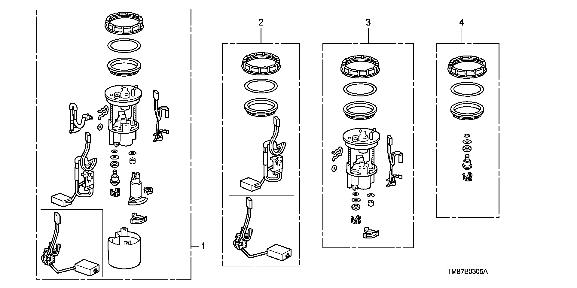 Honda 17048TM8000 - Filtru combustibil aaoparts.ro