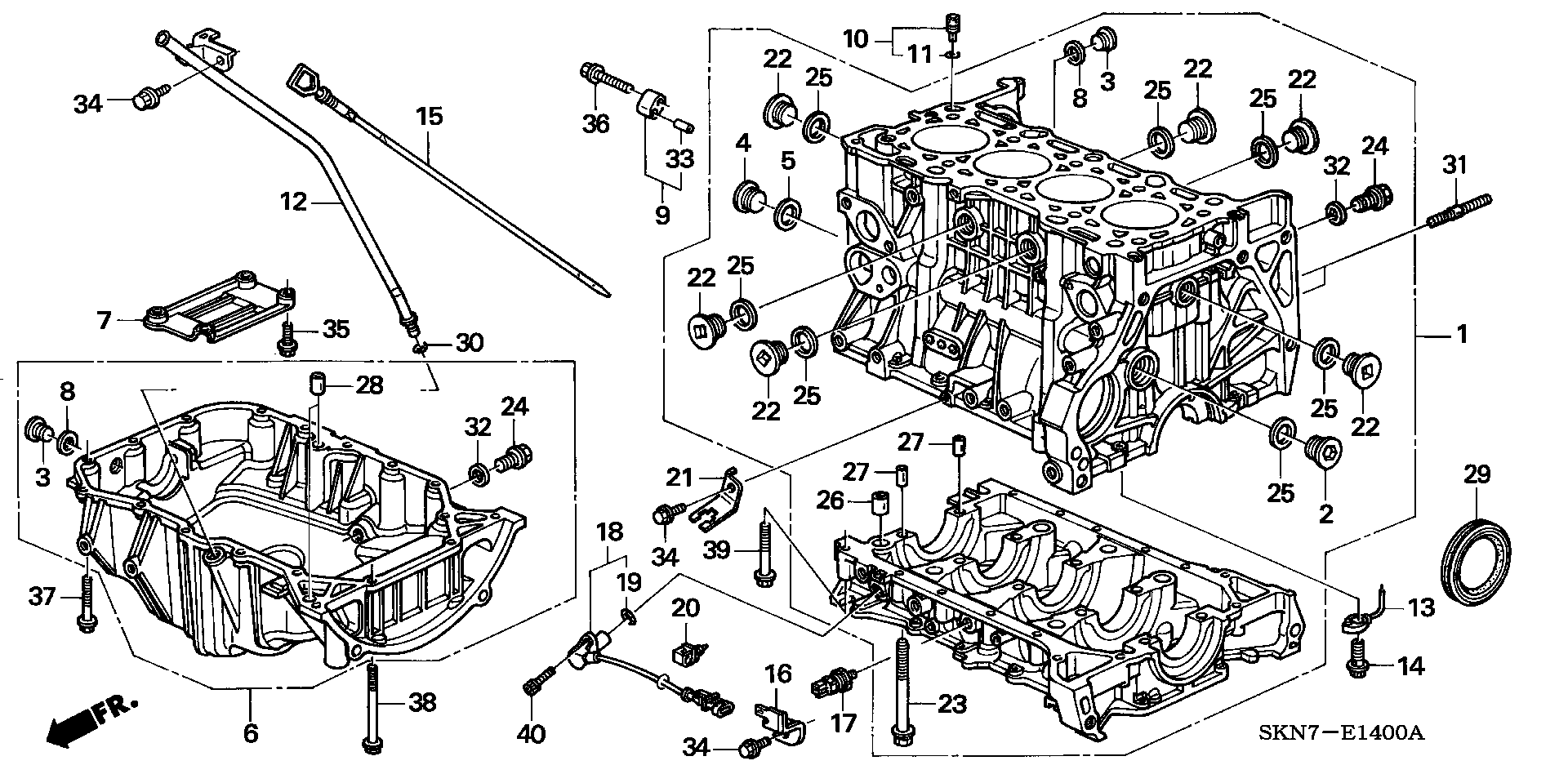 Honda 91214-RBD-E01 - Simering, arbore cotit aaoparts.ro