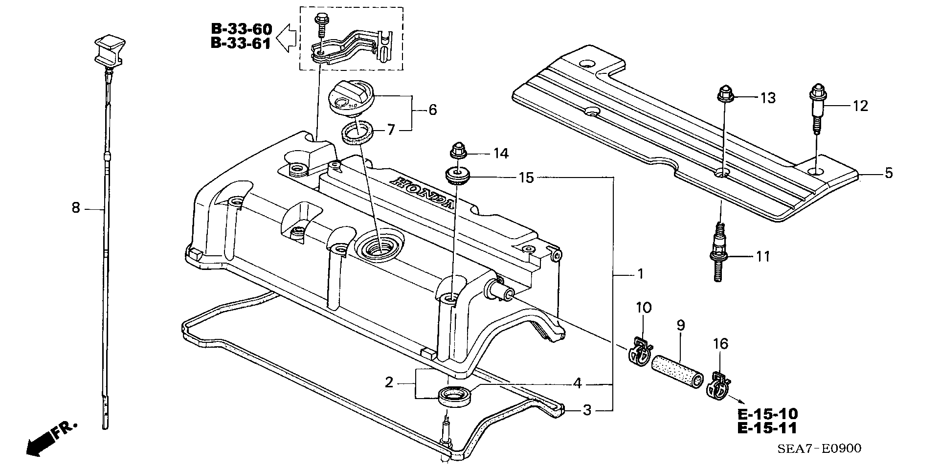 Honda 12030-PNC-000 - Set garnituri, Capac supape aaoparts.ro