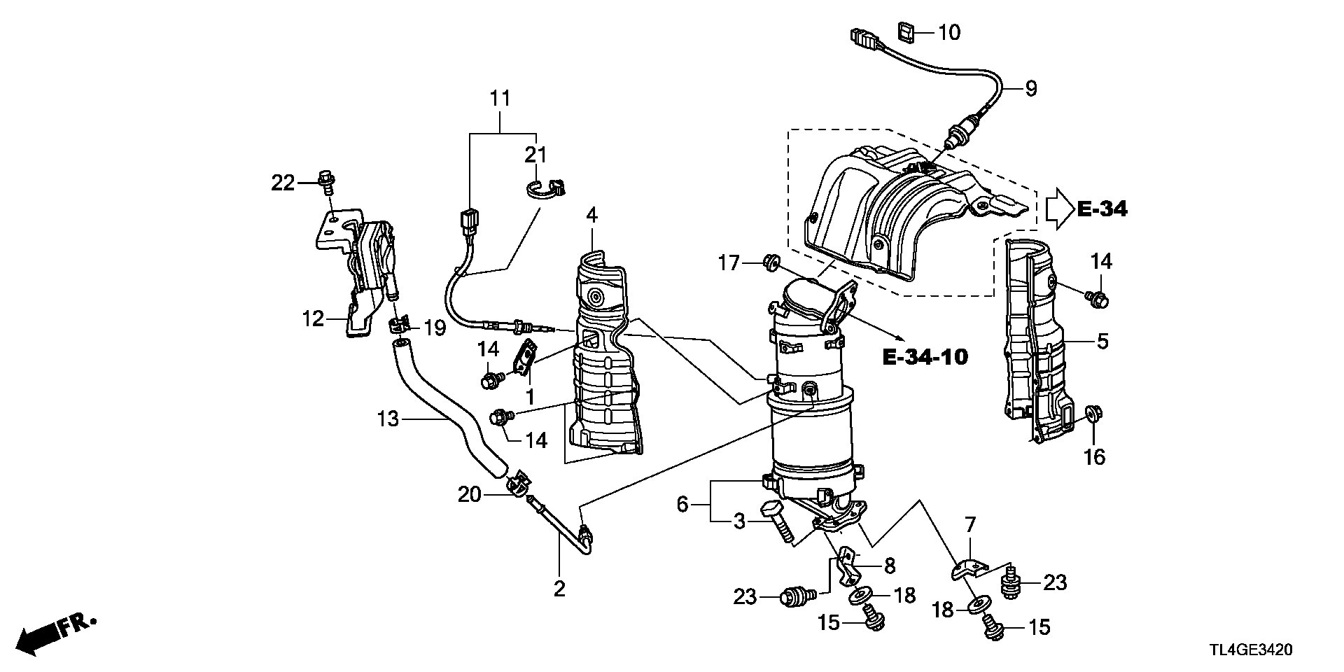 Honda 36531-RL0-G01 - Sonda Lambda aaoparts.ro