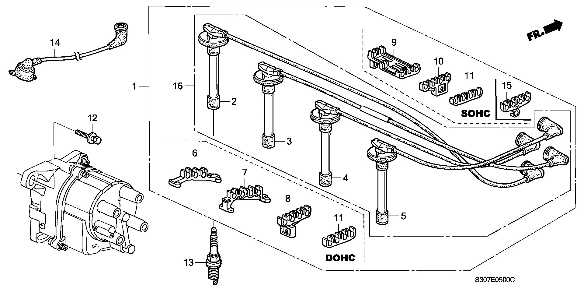 Honda 98079-5614N - Bujii aaoparts.ro