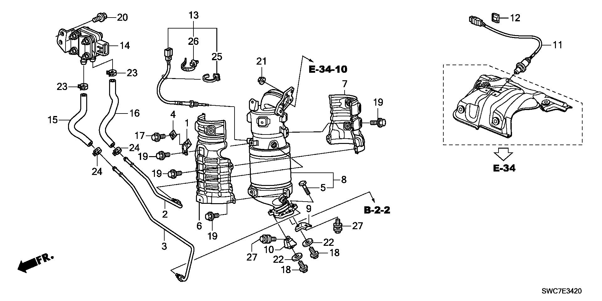 Honda 36531-RL0-G01 - Sonda Lambda aaoparts.ro
