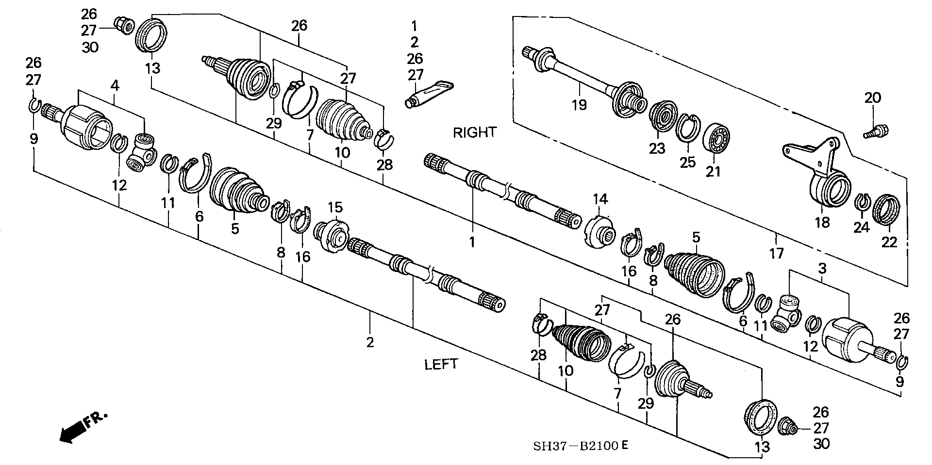 Honda 44316-SA2-310 - Colier aaoparts.ro