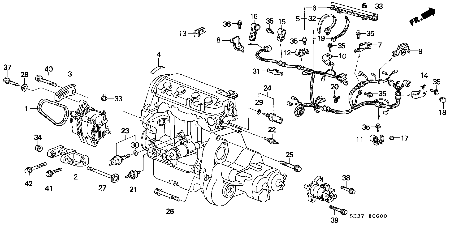 ACURA 37240-PD2-003 - Senzor,presiune ulei aaoparts.ro