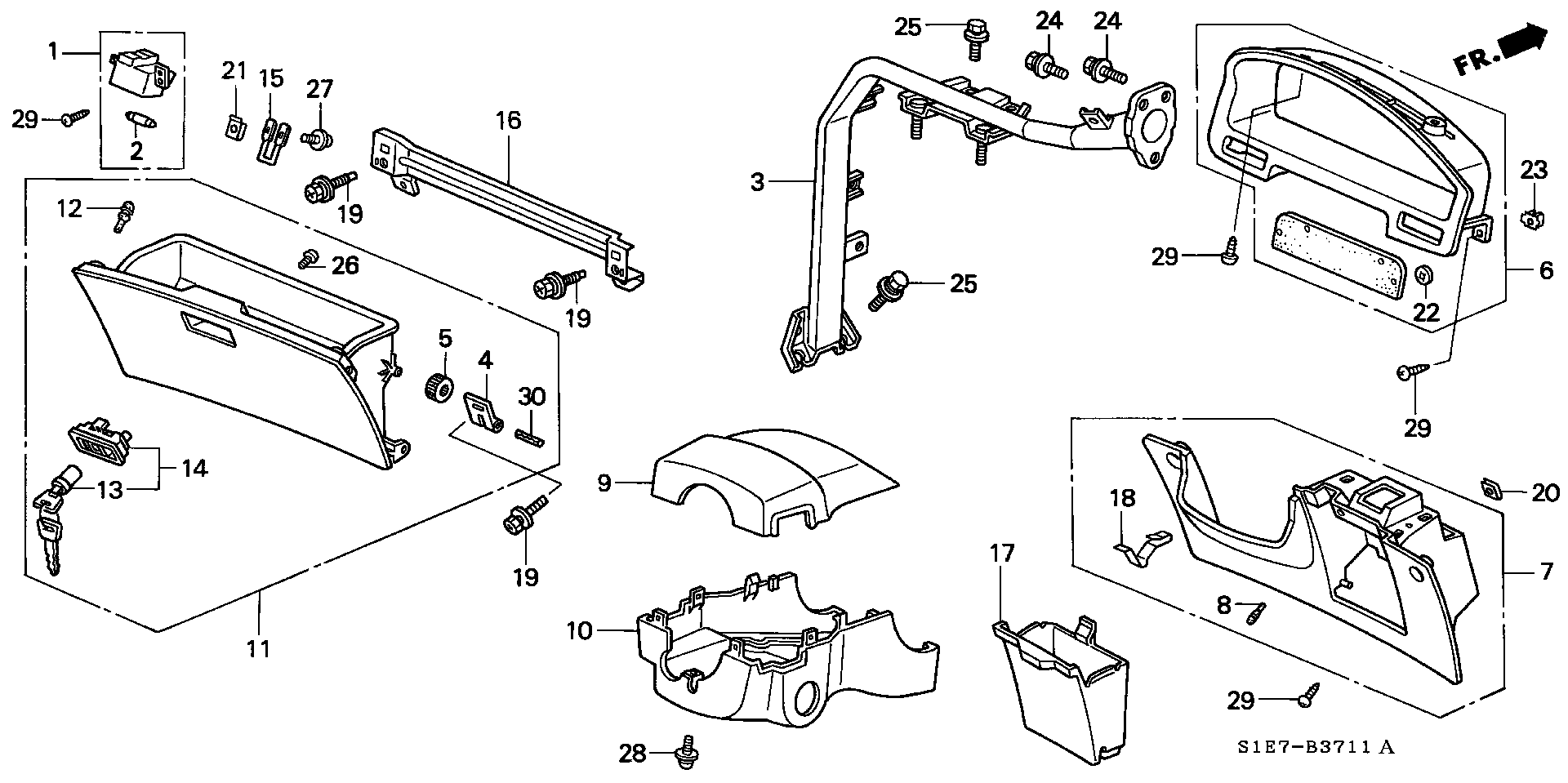 Honda 77200ST3E00ZA - Senzor debit aer aaoparts.ro