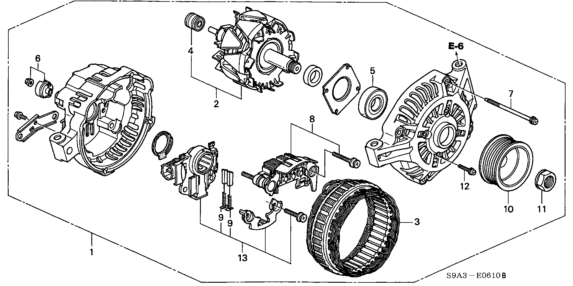 BOSCH 0 986 082 800 - Generator / Alternator aaoparts.ro