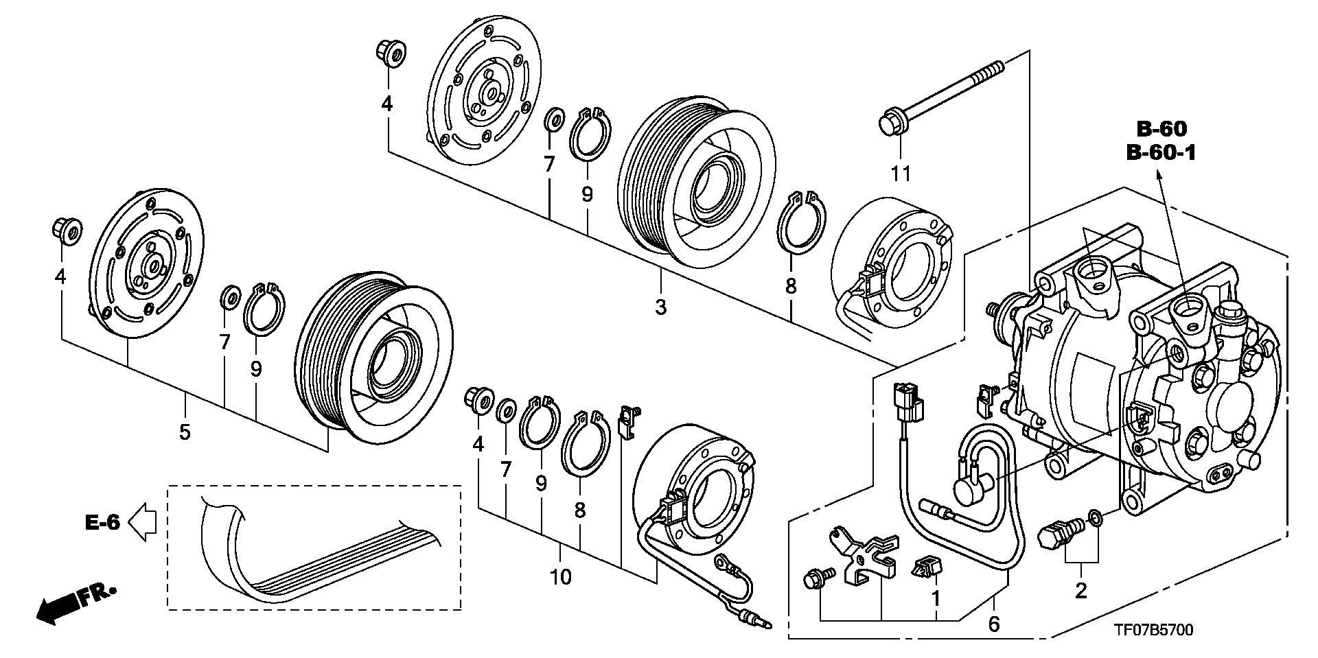 ACAUTO AC-04KE04 - Bobina, ambreiaj magnetic compresor aaoparts.ro