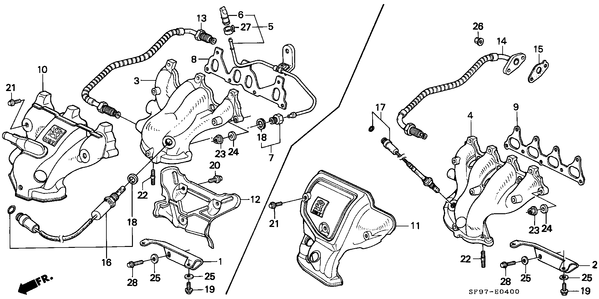 Honda 36531PK3A04 - Sonda Lambda aaoparts.ro