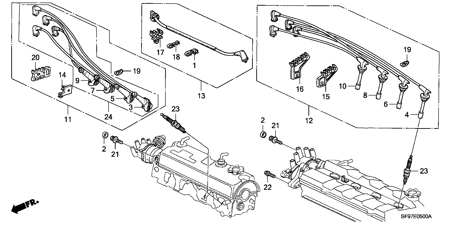 Honda 98079-55148 - Bujii aaoparts.ro