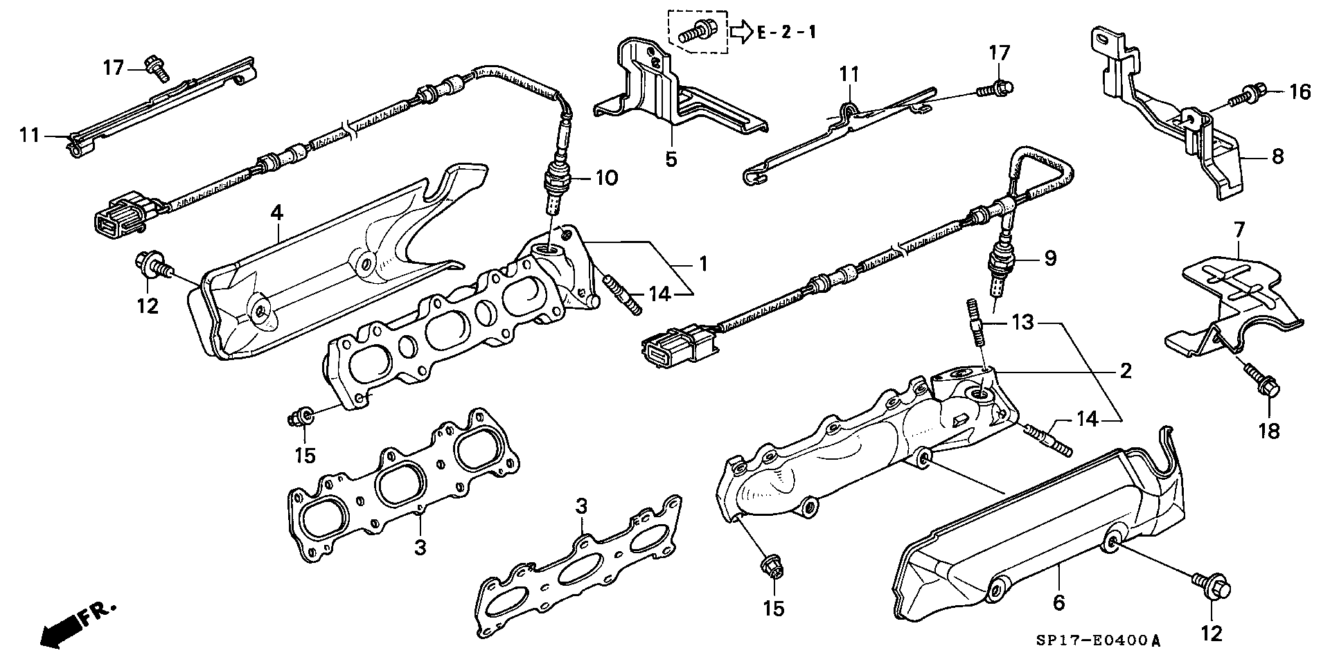 Honda 36532PY3003 - Sonda Lambda aaoparts.ro