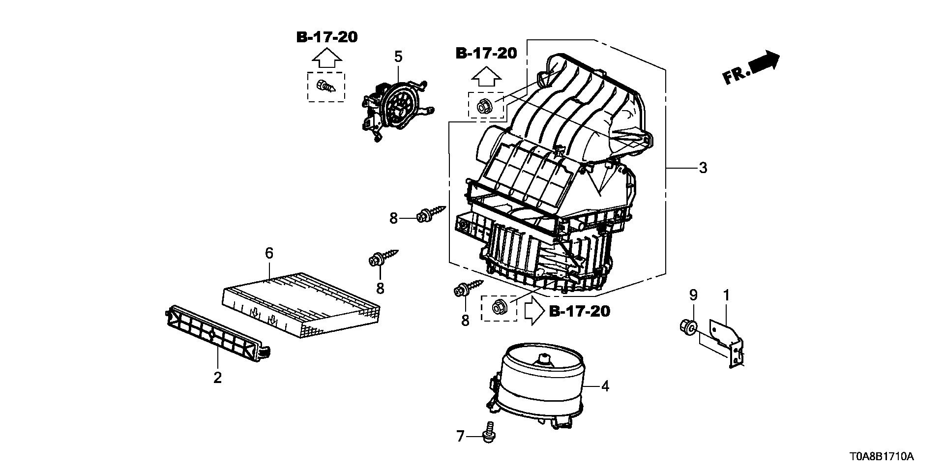 Honda 80292-SWA-003 - Filtru, aer habitaclu aaoparts.ro