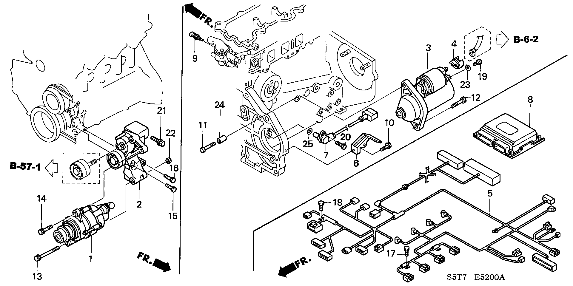 Honda 31200-PLZ-D00 - Starter aaoparts.ro