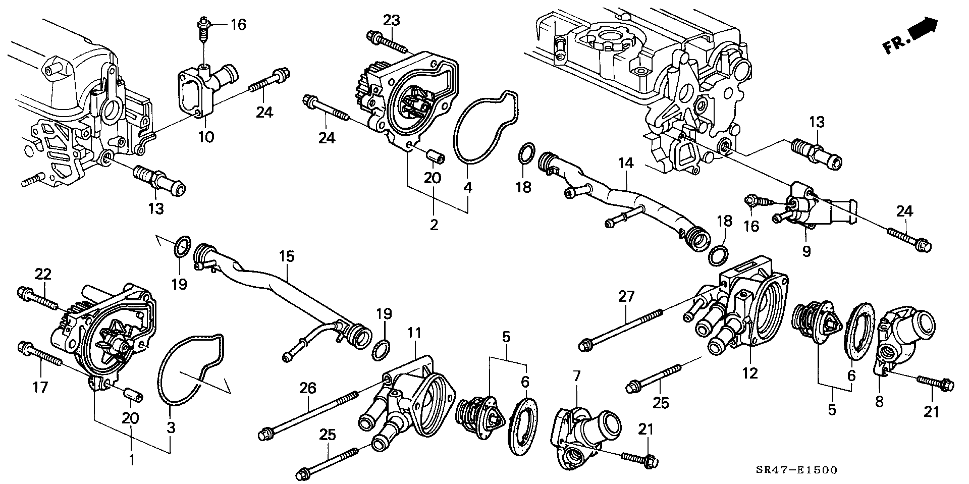 Honda 19301-P07-316 - Termostat,lichid racire aaoparts.ro