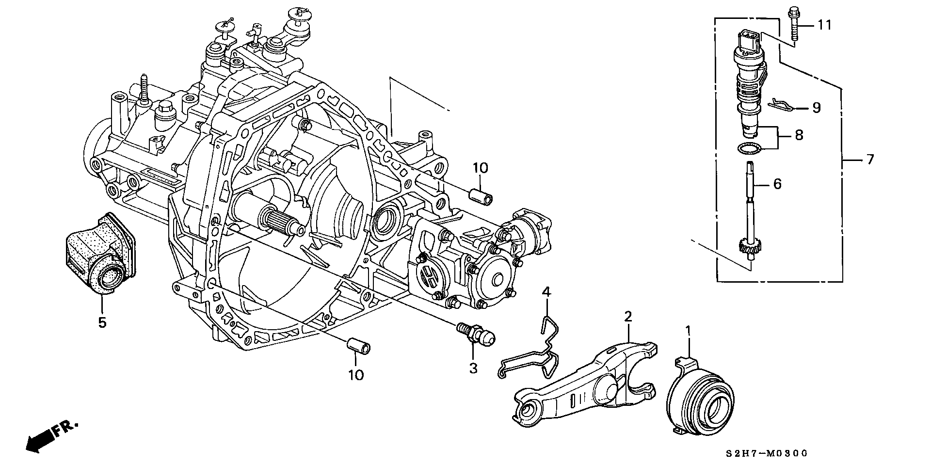 Honda 22810-PLW-003 - Rulment de presiune aaoparts.ro