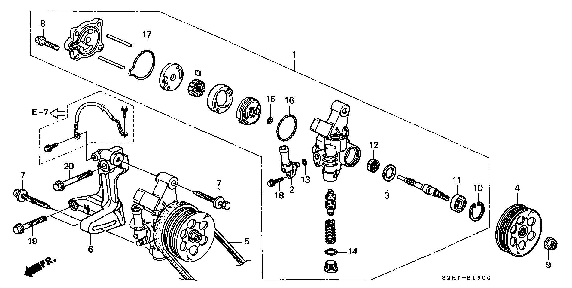 Honda 56992-P2A-003 - Curea transmisie cu caneluri aaoparts.ro