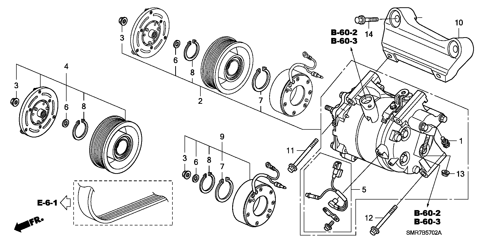 NRF 38706 - Bobina, ambreiaj magnetic compresor aaoparts.ro