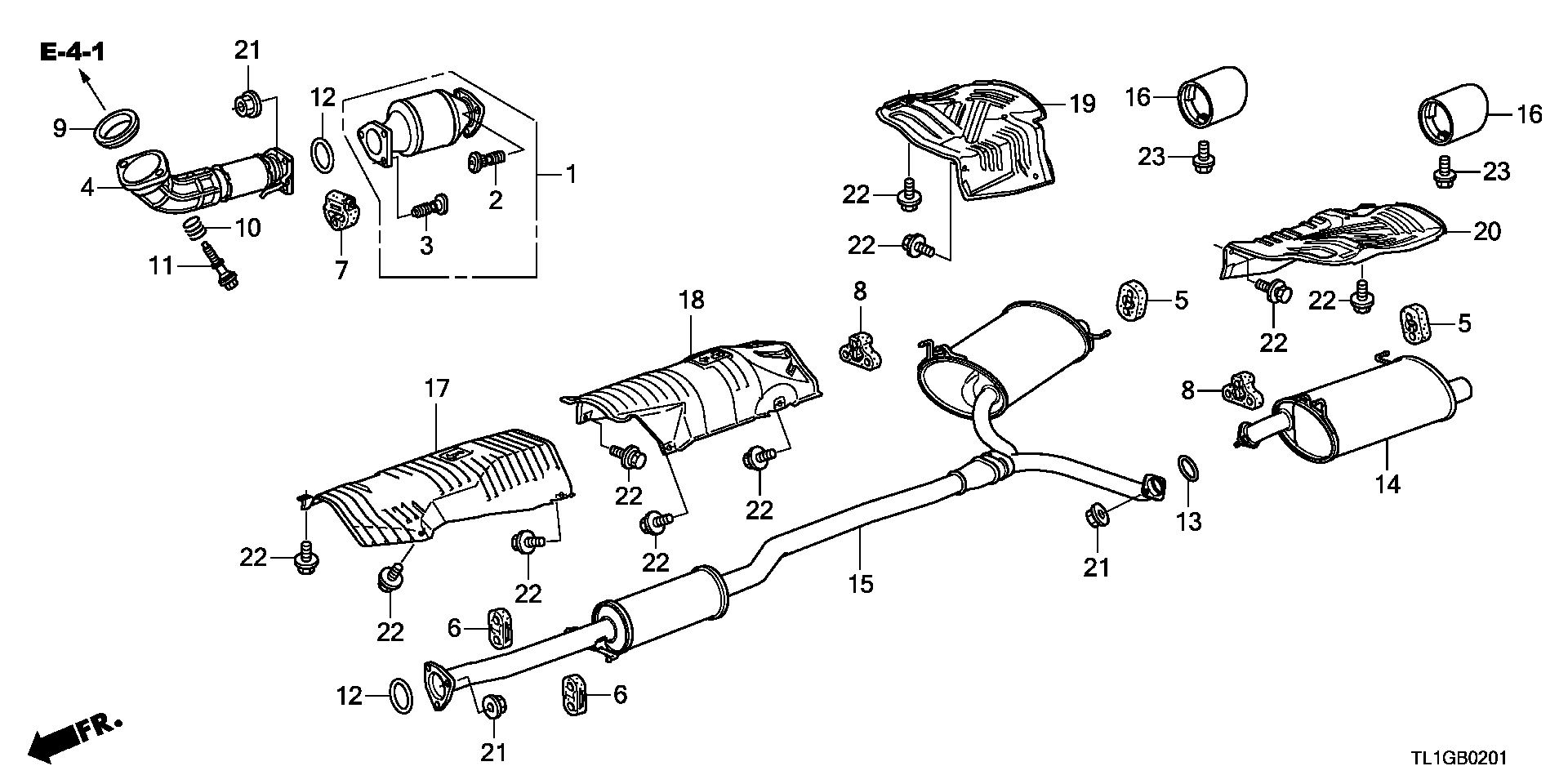 Honda 18215TA0A01 - Suport, toba esapament aaoparts.ro