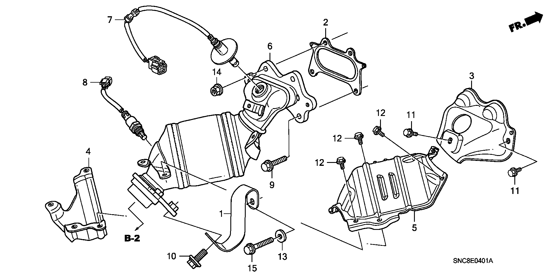 Honda 36532RMXA01 - Sonda Lambda aaoparts.ro