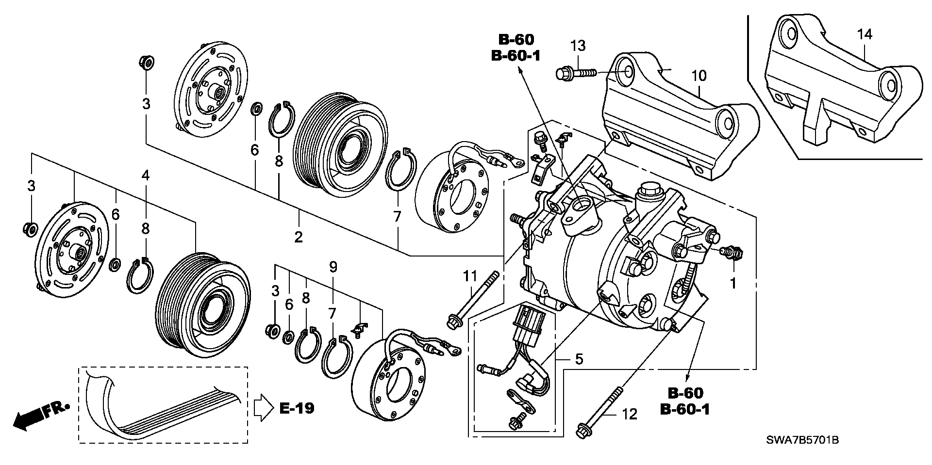 ACAUTO AC-04SD35 - Bobina, ambreiaj magnetic compresor aaoparts.ro