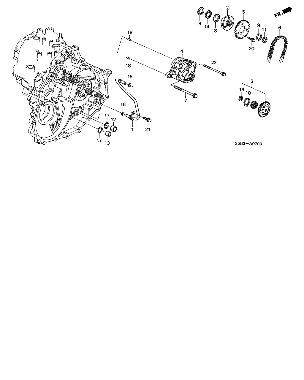 Honda 91327-P4V-003 - Etansare, pompa ulei aaoparts.ro