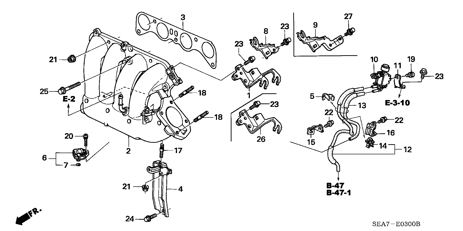 Honda 37830PNC003 - Senzor, presiune galerie admisie aaoparts.ro