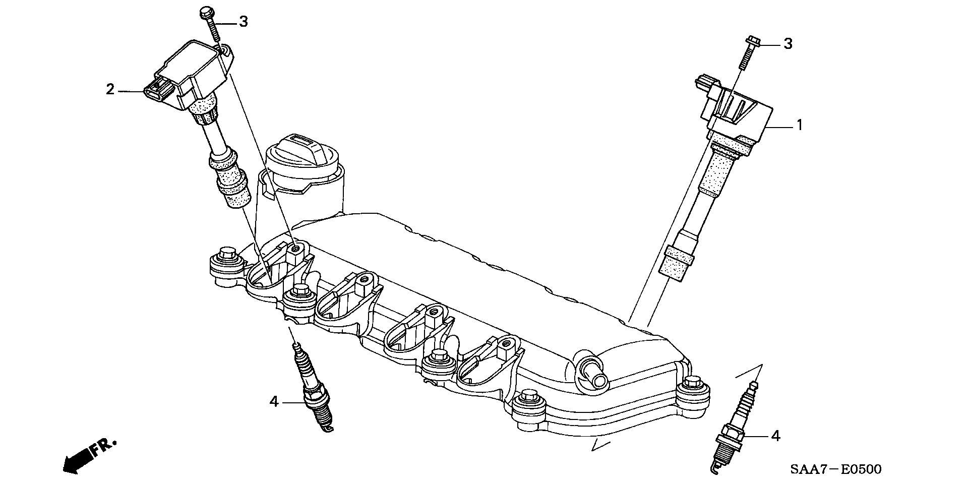 Honda 98079-561-4E - Bujii aaoparts.ro