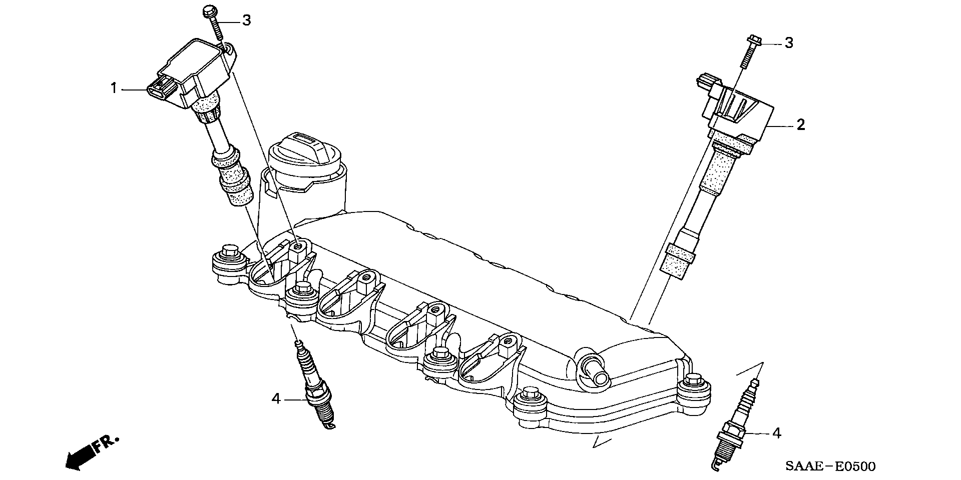 Honda 98079-561-4E - Bujii aaoparts.ro