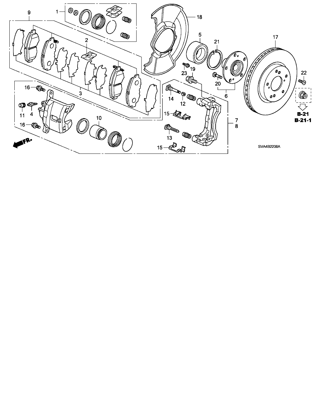 Honda 90681-SNA-000 - Set rulment roata aaoparts.ro