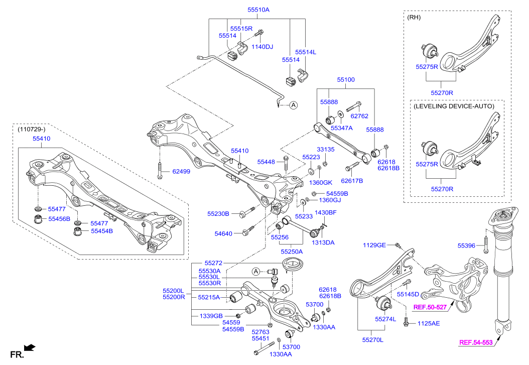 KIA 55220-3S000 - Suport,trapez aaoparts.ro