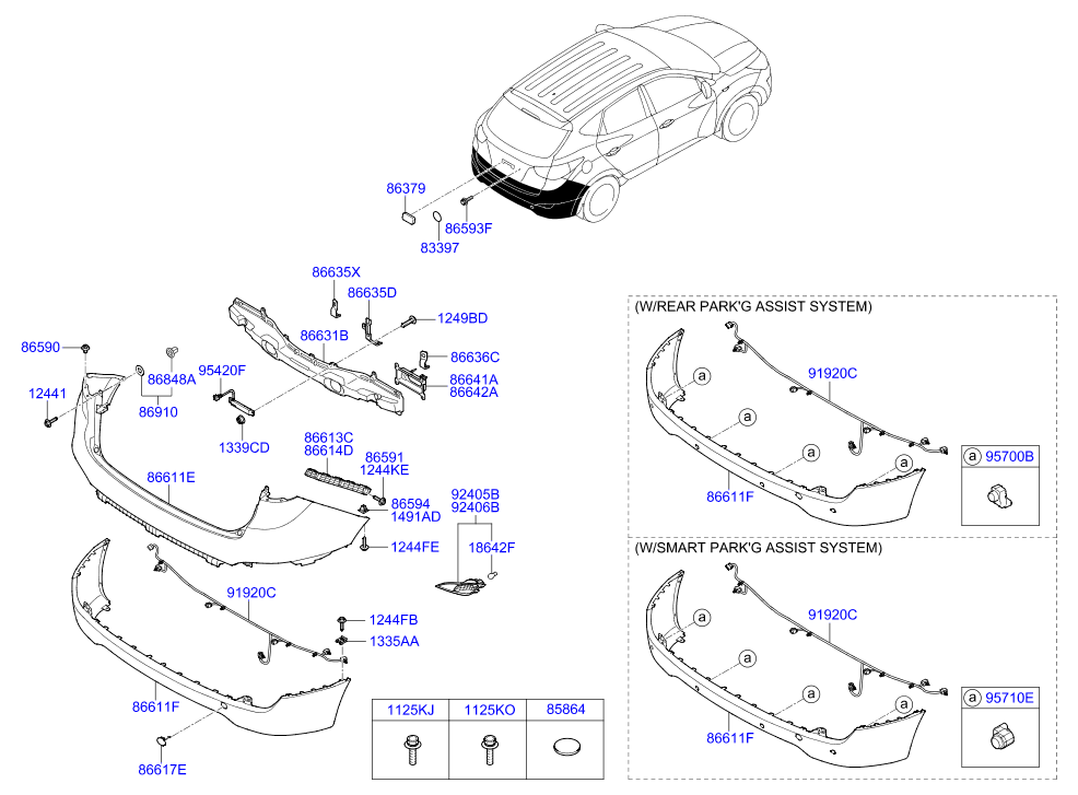 KIA-HYUNDAI 92406-2Y300 - Lumina de ceata spate aaoparts.ro