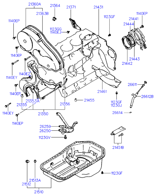 Hyundai 21512-21000 - Surub de golire,baia de ulei aaoparts.ro